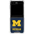 University of Michigan Blue Jersey Galaxy Z Flip6 Clear Case